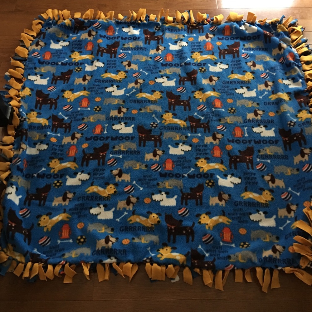 Fleece Dog Blanket